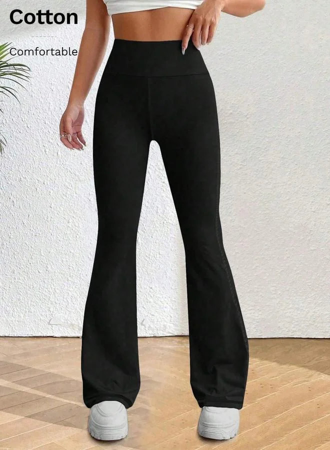 Take Two Black Flared Trousers