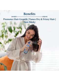 Blue Nectar Advanced Plant-Based Rosemary Hair Growth Serum Natural Alternative for Redensyl Intensive Ayurvedic Serum for Women and Men with Bhringraj 8 Herbs 100 ml  - Image 3