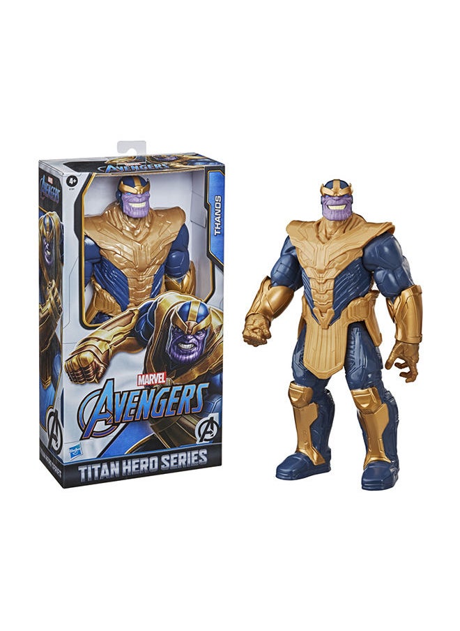 MARVEL Marvel Avengers Titan Hero Series Deluxe Thanos 12-Inch Action Figure Super Hero Toys For Kids 4+  - Image 1