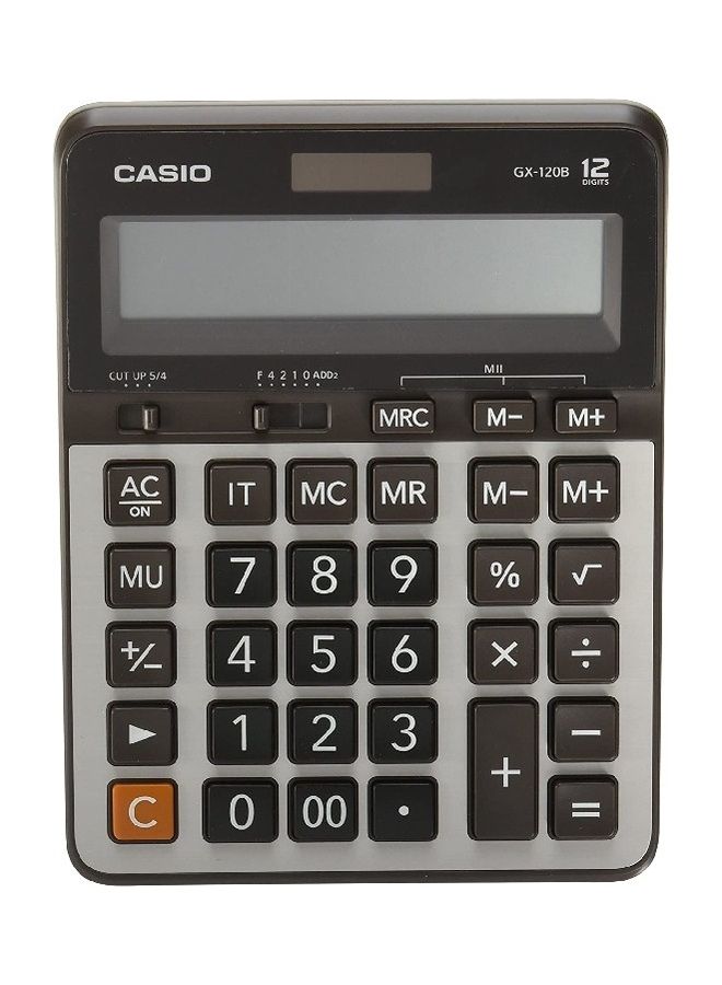 Mini Desktop Calculator Grey/Black
