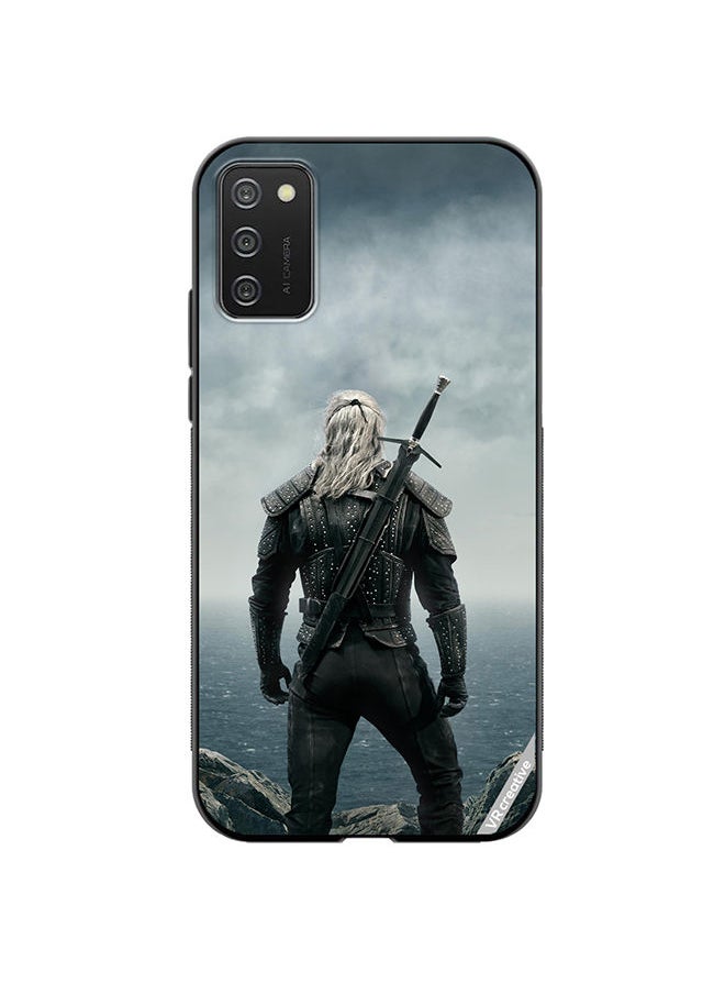 VR CREATIVE - Protective Case Cover For Samsung Galaxy A02s The Witcher Design Multicolour - Image 1