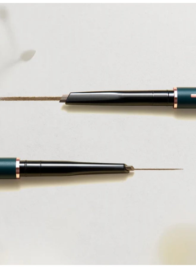 Florasis Luodai Floral Eyebrow Pencil (Chisel Tip 1+1) | MF03 Brown | 0.16 grams - Image 4