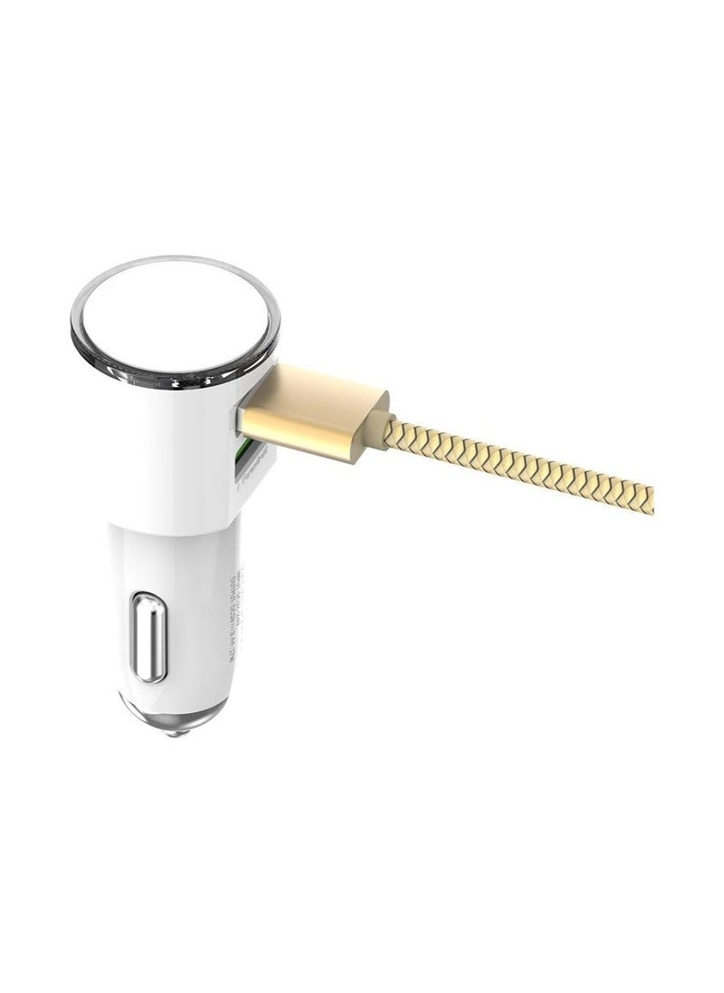 LDNIO LDNIO DL-C29 Fast Charging Adapter Expert Dual USB Port 3.4A Output Lightning 5 Volt - White  - Image 4