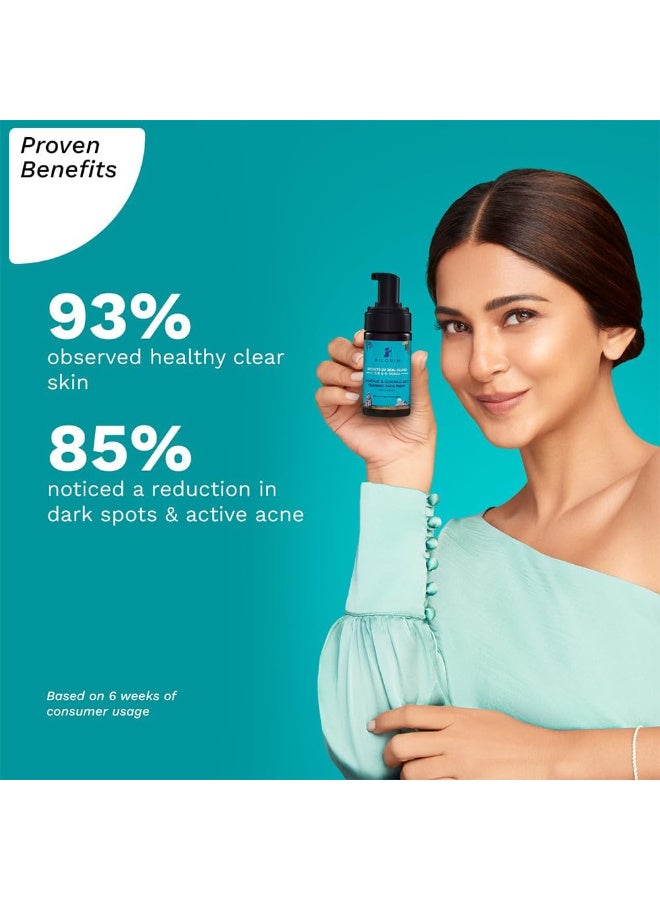 PILGRIM Pilgrim 1.5% Salicylic(BHA) & 2% Glycolic Acid(AHA) Foaming Face Wash for Oily & Acne-Prone Skin | Men & Women | Korean Skin Care Products | 120ml - Image 5