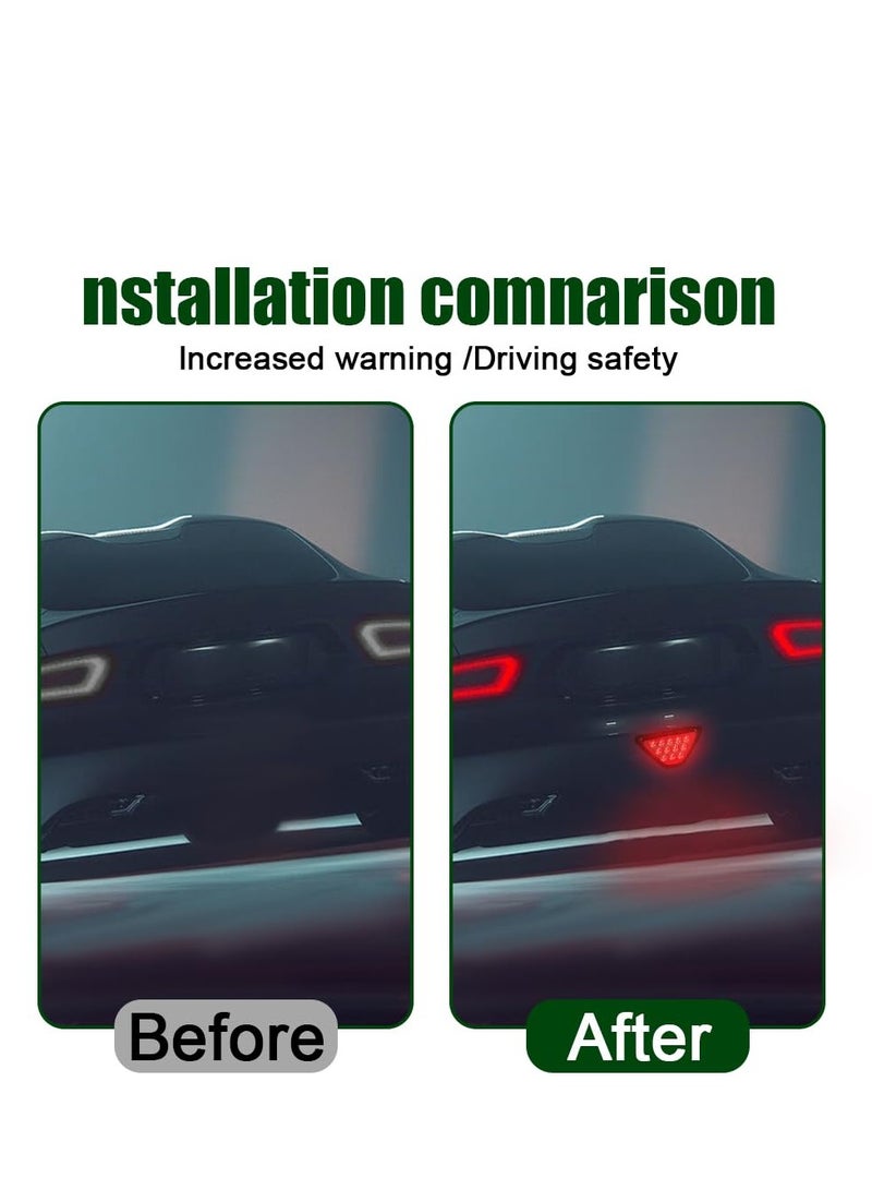 تورنتو ضوء الفرامل LED مثلثي، مصباح الذيل الخلفي، ضوء الضباب والتحذير - ضوء فرامل LED أحمر لسيارات الـSUV والشاحنات والمقطورات - Image 5