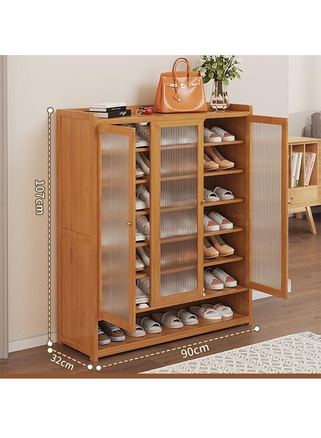 KLNAMAEAAN Large Capacity Entryway Storage Dustproof Shoe Cabinet - Image 2