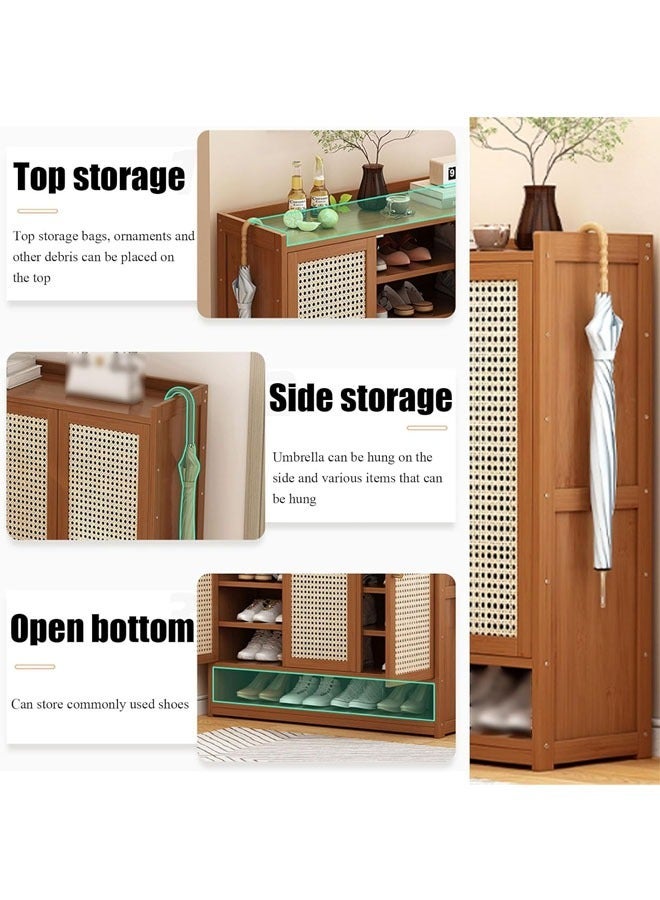KLNAMAEAAN Large Capacity Entryway Storage Dustproof Shoe Cabinet - Image 5