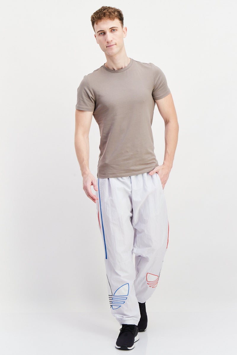 adidas Originals Women Sportswear Fit Training Pants, Grey Combo - Image 4