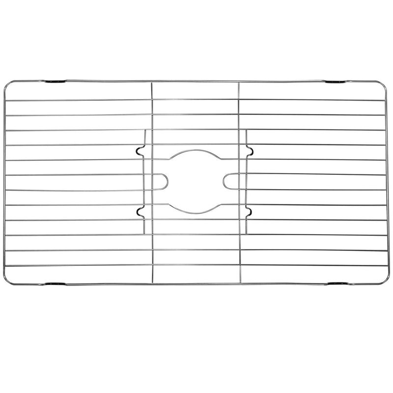 Better Houseware Stainless Steel Sink Protector Sink Mat Stainless Steel Sink Rack for Bottom of Sink Protectors for Kitchen Sinks 18 x 12 x 1