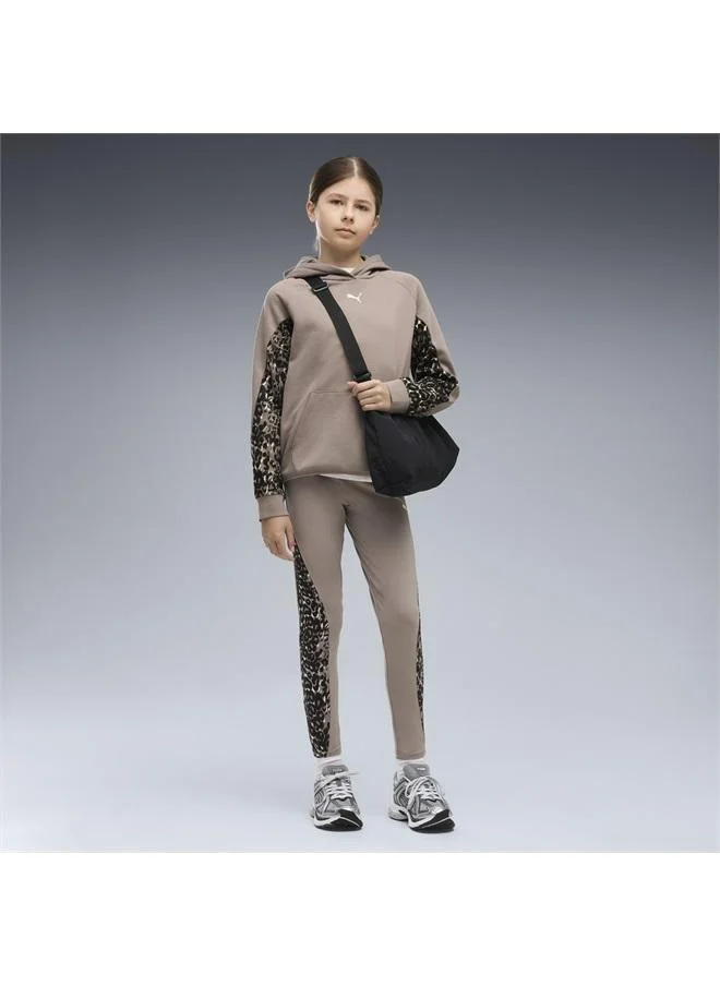 بوما بنطال ضيق PUMA Sport Animal بطول 7/8 للشباب