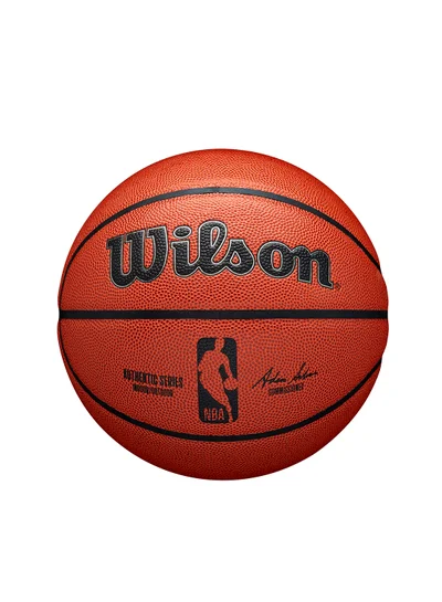 Wilson NBA Authentic Indoor Outdoor Basketball - Size 7 for +12 years old and Adults - Brown