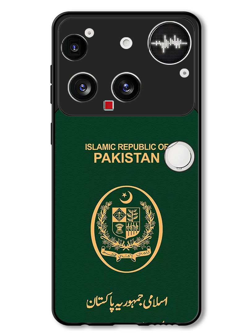 Theodor Case Compatible with Nothing Phone (3) 6.67 Inch Protection Shockproof Bumper Cover Pakistan Passport - Image 1