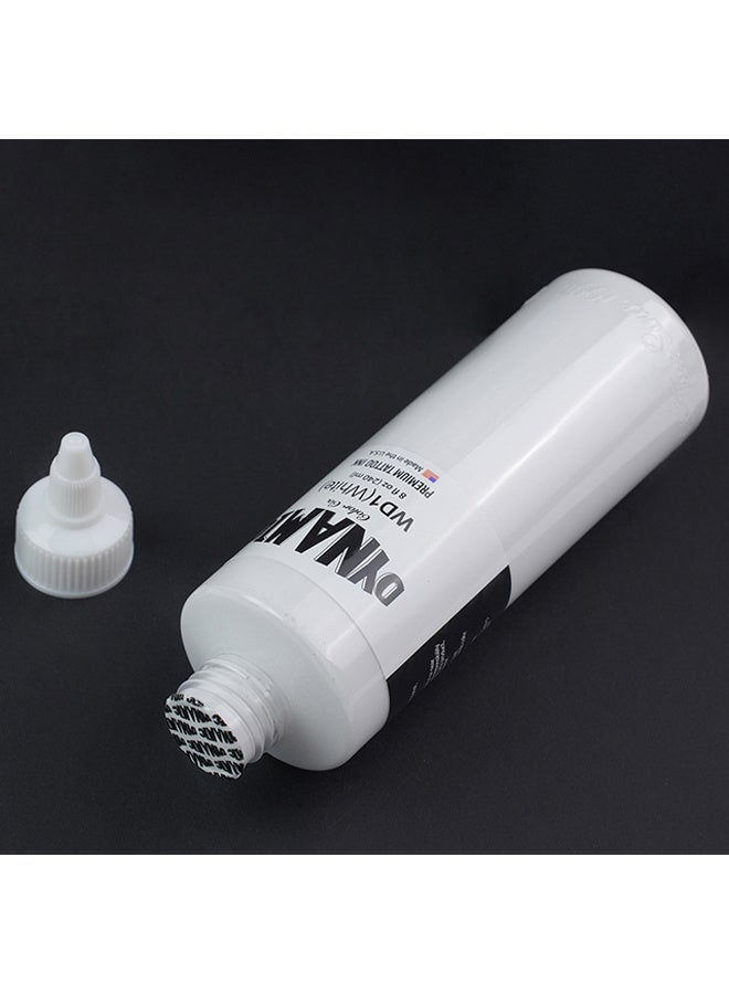 ديناميك حبر وشم ديناميكي كولور كو وايت بريميوم 8 أونصة ، معقم ، نباتي ، صبغة عالية الجودة للحصول على نتائج حية وطويلة الأمد - Image 5