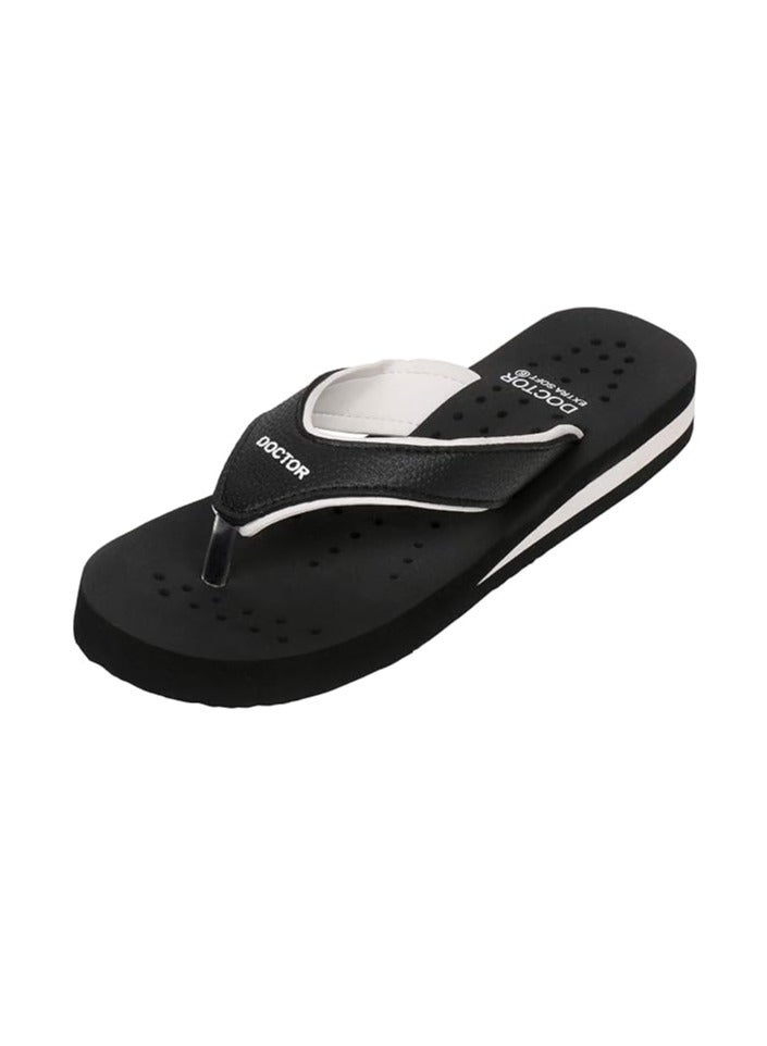 DOCTOR EXTRA SOFT Ortho Care Diabetic Orthopaedic Pregnancy Super Comfort Dr Flipflops and House Slippers For Women's and Girl's D-18 (size-7) - Image 1