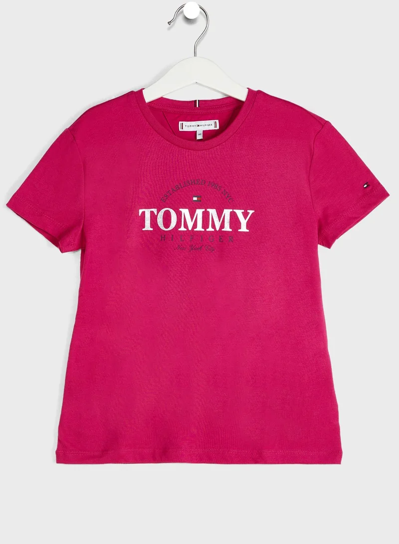 TOMMY HILFIGER Youth Logo T-Shirt