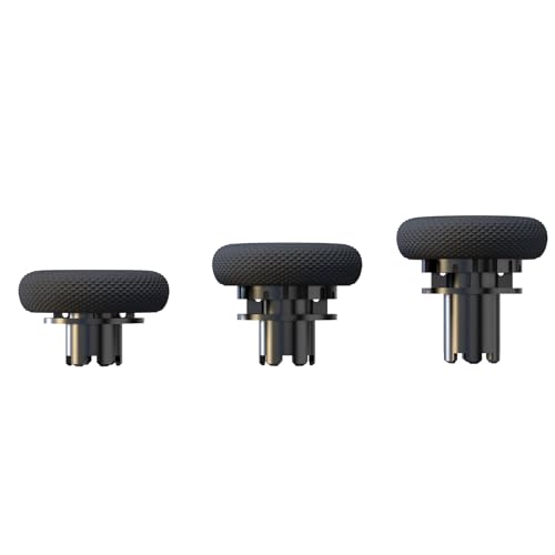 EXknight Controller Freaks for DualSense Edge, Height Adjustable Sticks for PS5 Pro Controller, 1 Low Rise(2 Heights), 1 Mid Rise(4 Heights), 1 High Rise(4 Heights) - Image 4