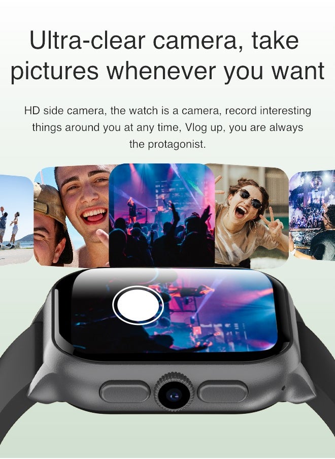 UMEOX - UMEOX Aliens X300 smartwatch with side camera, supports mobile SIM card, customizable watch faces, music playback, suitable for both students and adults. - Image 1