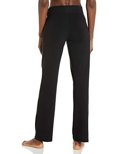Danskin Women's Plus SizeDanskin Sleek Fit Yoga Pant, Black, 3X - Image 2