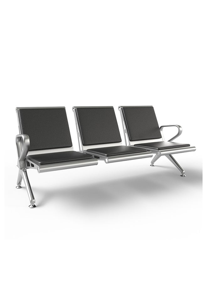 Mahmayi - Mahmayi Banco HF 3 Seater Metal Bench with cushion - Image 1