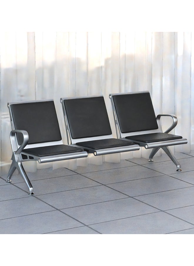 Mahmayi - Mahmayi Banco HF 3 Seater Metal Bench with cushion - Image 1