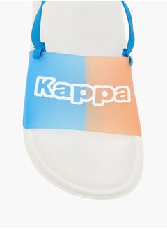 Kappa Boys Logo Detail Slides With Elastic Strap  - Image 3