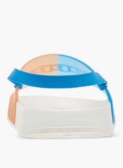 Kappa Boys Logo Detail Slides With Elastic Strap  - Image 4