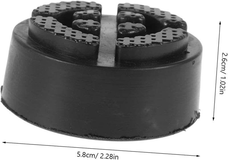 Heavy-Duty Rubber Jack Pad for Floor Lifting Support and Stabilizer for Car Maintenance Stability and for Vehicles - Image 2