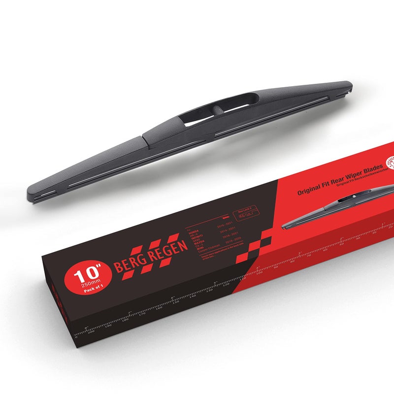 10 10B Silicone Rear Wiper Blade Replacement for Honda HRV 2116 Mitsubishi Outlander Sport 2011 Infiniti QX56 1311 QX80 2114 CX3 2116 Back Wiper Blade for My Car