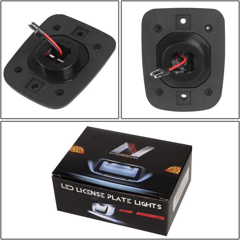 زوج من أضواء لوحة الترخيص LED المتوافقة مع 95-04 Tacoma / 92-98 T100، 00228-34938، NVL-LPL-008 - Image 5