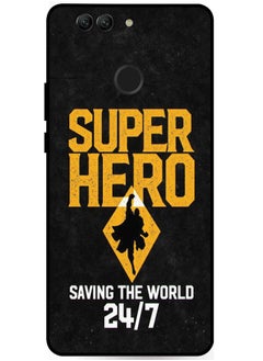 Protective Case Cover For Huawei Nova 2 Plus Premium Series Protective Case Cover For Huawei Nova 2 Plus Super Hero Saving The World 24/7