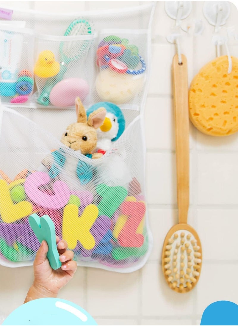 Generic Suction Cup Hook Bathroom Toy Storage Net Bag  - Image 4