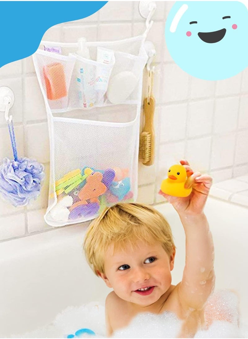 Generic Suction Cup Hook Bathroom Toy Storage Net Bag  - Image 3