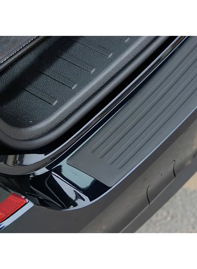 Black Rubber Car Door Sill Guards Anti Scratch Trunk Protector Edge Stickers - Image 5