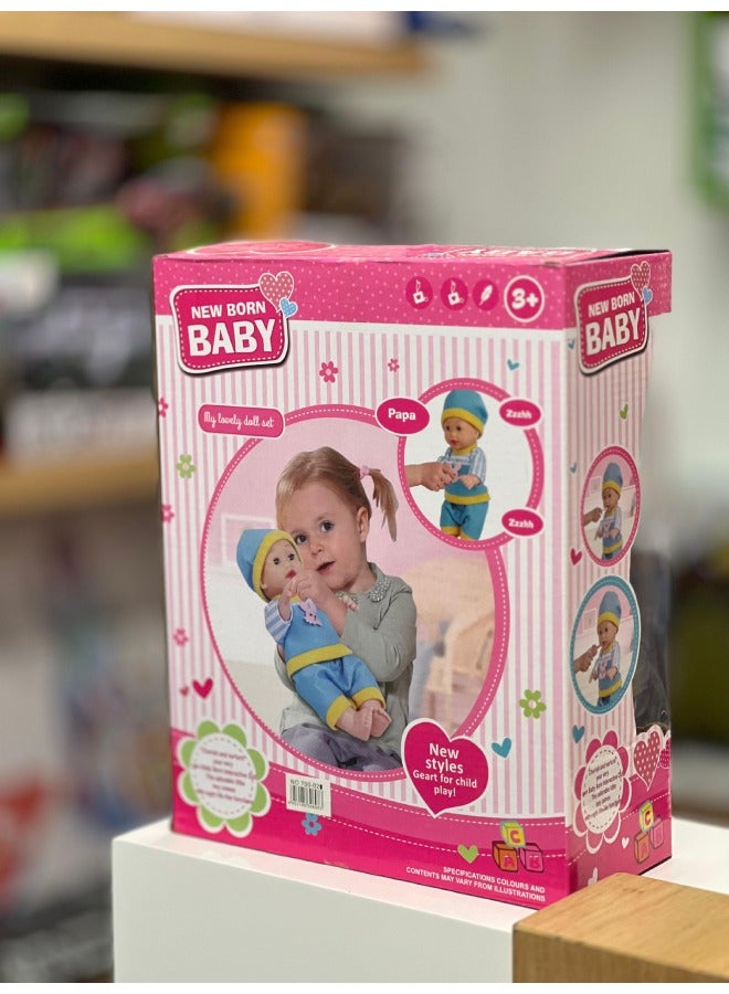 LITTLE ROCKZ New Born Baby Doll - Image 3