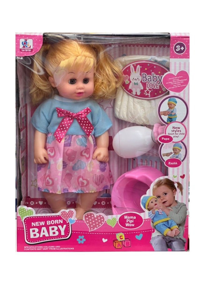 LITTLE ROCKZ New Born Baby Doll - Image 1