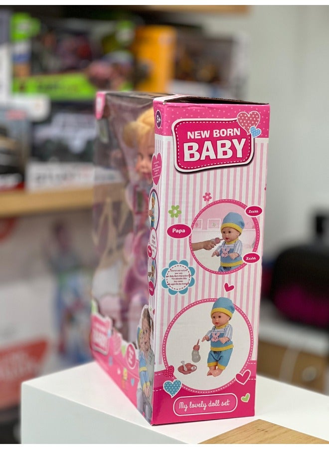 LITTLE ROCKZ New Born Baby Doll - Image 2