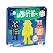 Petit Collage Magnetic Play Set Monsters Mix Match Magnetic Game Board Ideal for Ages 3 Includes 2 Magnetic Scenes and Over 25 Magnet Pieces Ideal Travel Activity for Kids - Image 2