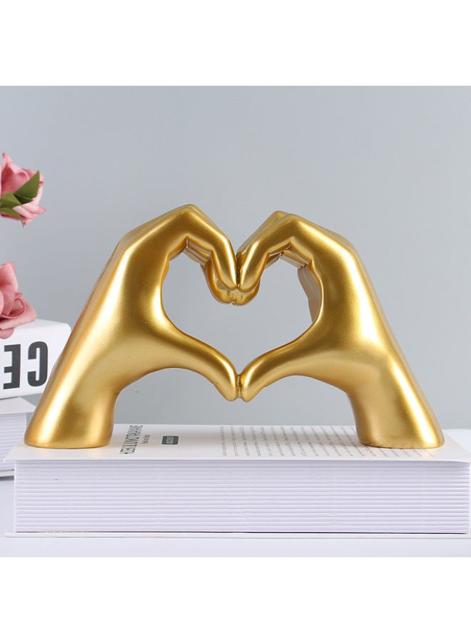 Heart-shaped Ornaments For Both Hands, Handicrafts, Home Decorations, Gifts, Bedroom Desktop Decorations, Heart-shaped Ornaments