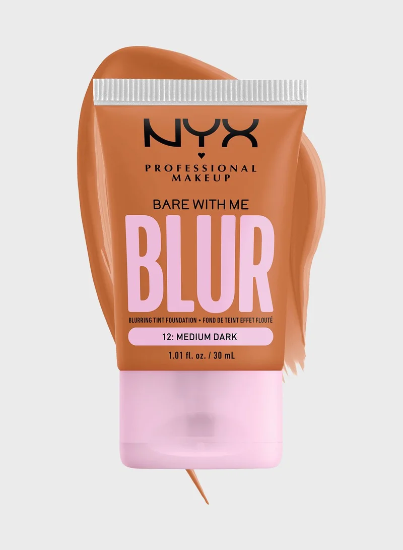 NYX PROFESSIONAL MAKEUP Bare With Me Blur Tint Foundation - Medium Dark