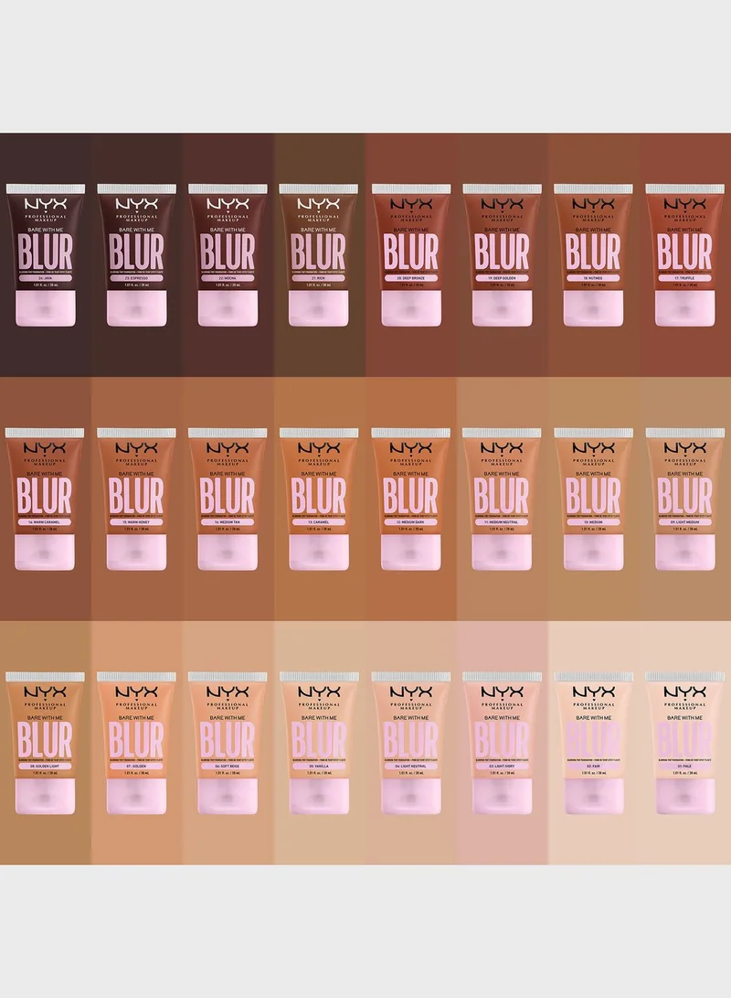 NYX PROFESSIONAL MAKEUP Bare With Me Blur Tint Foundation - Medium Dark
