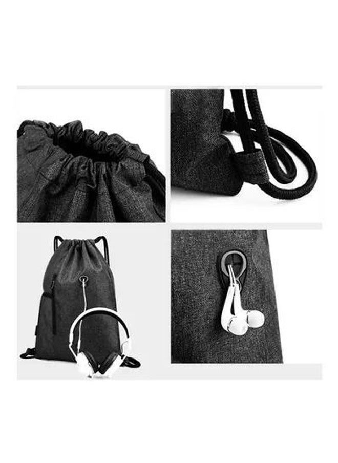 Rock Pow - Solid Drawstring Closure Gym Sacks - Image 1