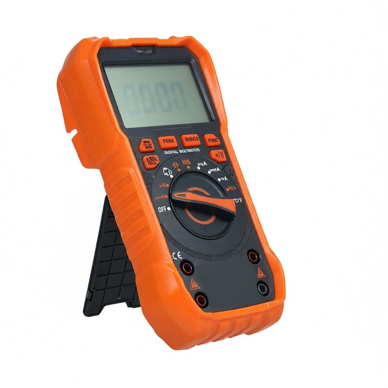 مقياس رقمي NJTY T58B بمعدل 9999 عداد - مقياس جهد تيار متردد/تيار مستمر - مقياس سعة - أدوات كهرباء احترافية للكهربائيين - Image 4