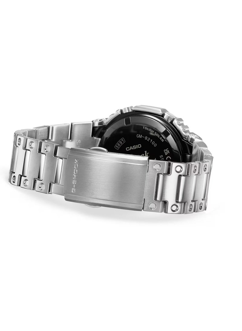 G-SHOCK Casio G-Shock 2100 Series Analog+Digital Black Dial Stainless Steel Men's Watch GM-B2100SD-1A - Image 5