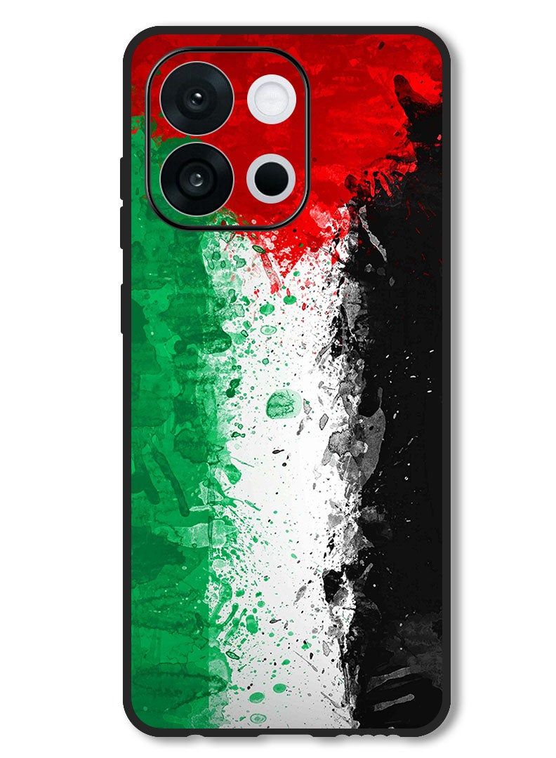 Theodor حافظة متوافقة مع OnePlus 13s 6.32 بوصة حماية مضادة للصدمات غطاء علم فلسطين 1 - Image 1