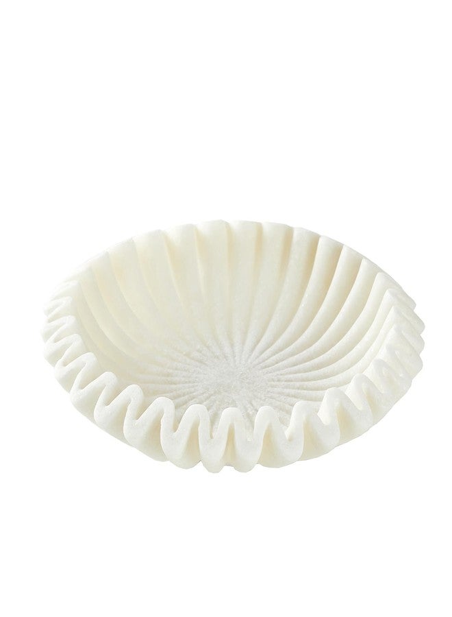 Ottalent Marble Decorative Bowl, Modern Handicraft Bowls for Home Decor,Jewelry Tray, Decorative Fruit Bowl for Kitchen Counter, Stylish Key Bowl,Christmas Ornament Tray. - Image 1