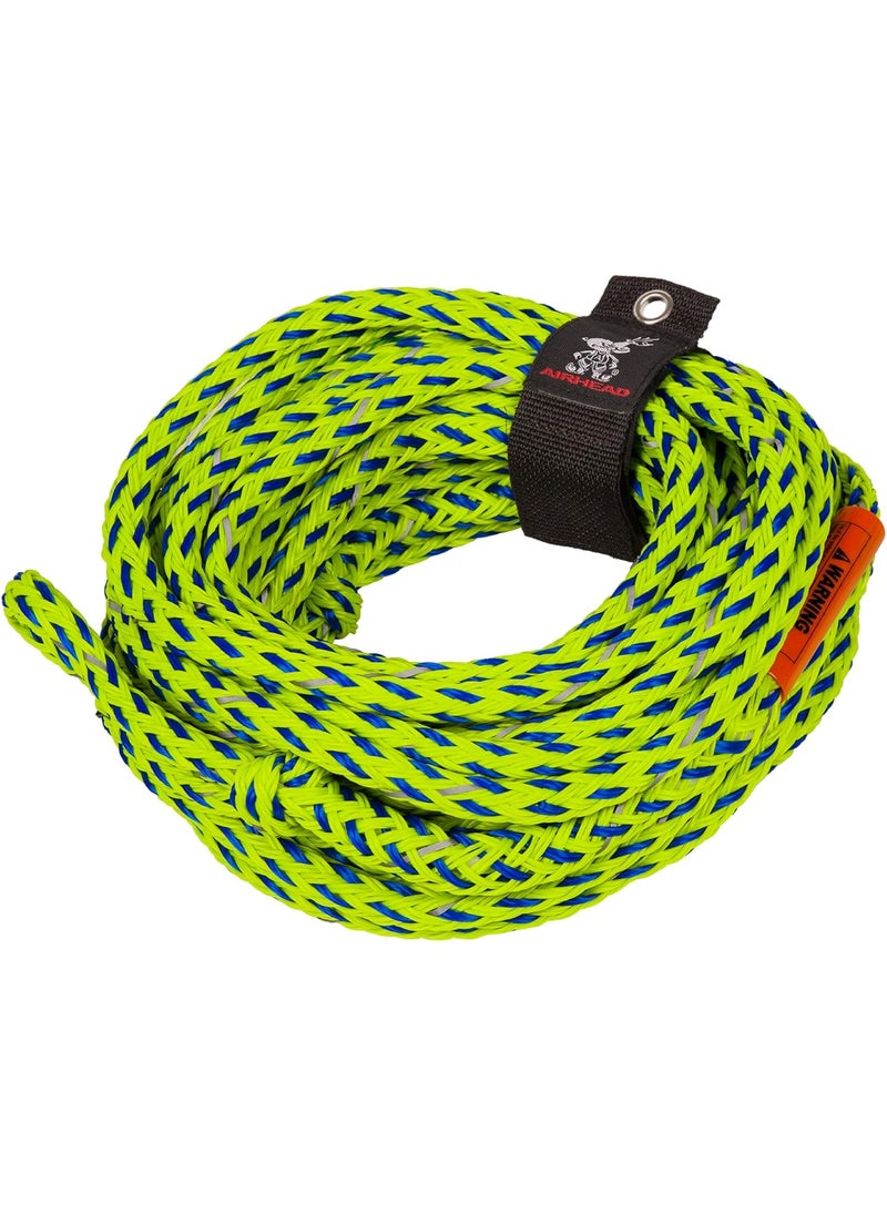 Airhead Airhead Reflective Tow Rope for 16 Rider Towable Tubes 60Feet Multiple Rider Options Available  - Image 1