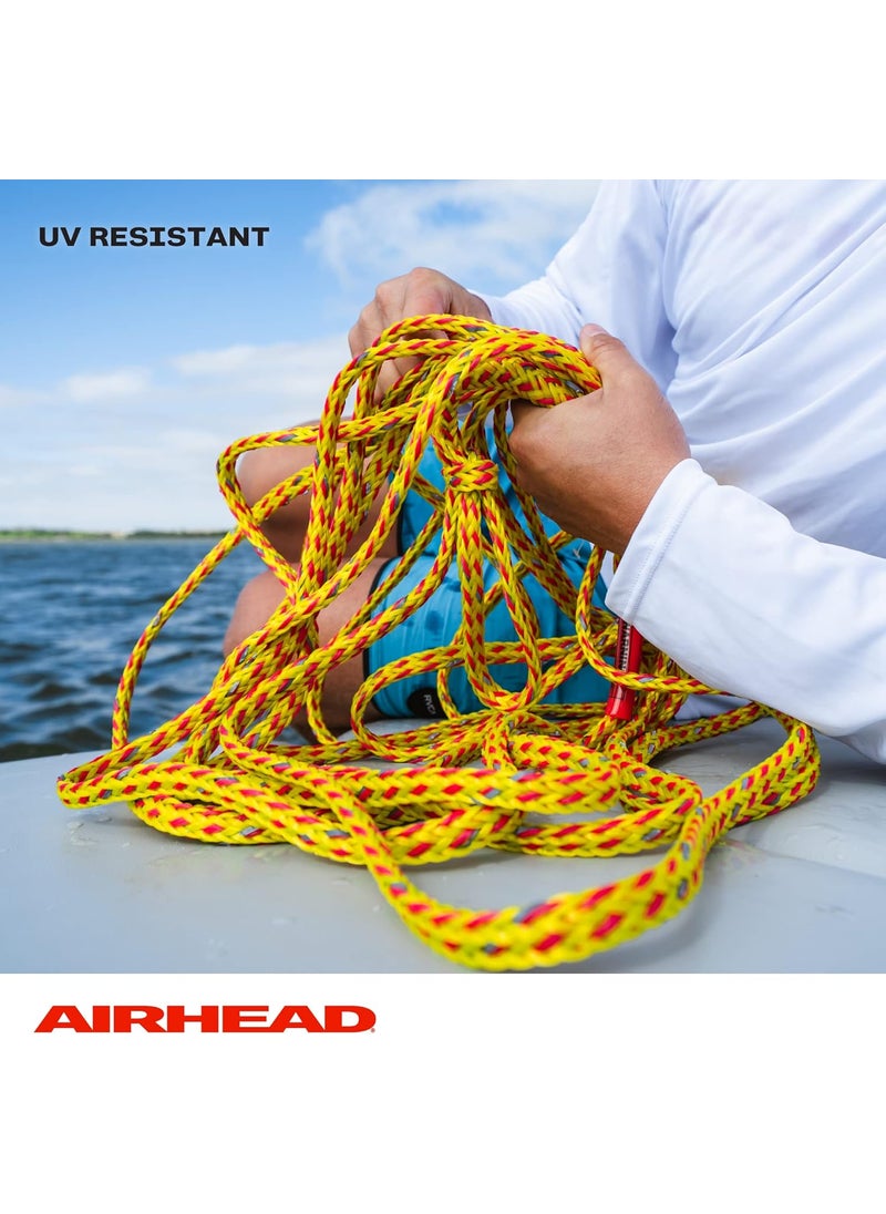 Airhead Airhead Reflective Tow Rope for 16 Rider Towable Tubes 60Feet Multiple Rider Options Available  - Image 5