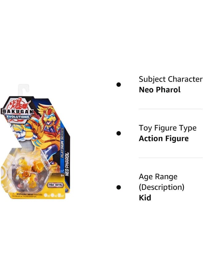 Bakugan Evolutions 2022 Platinum Series Die-cast Aurelus Neo Pharol