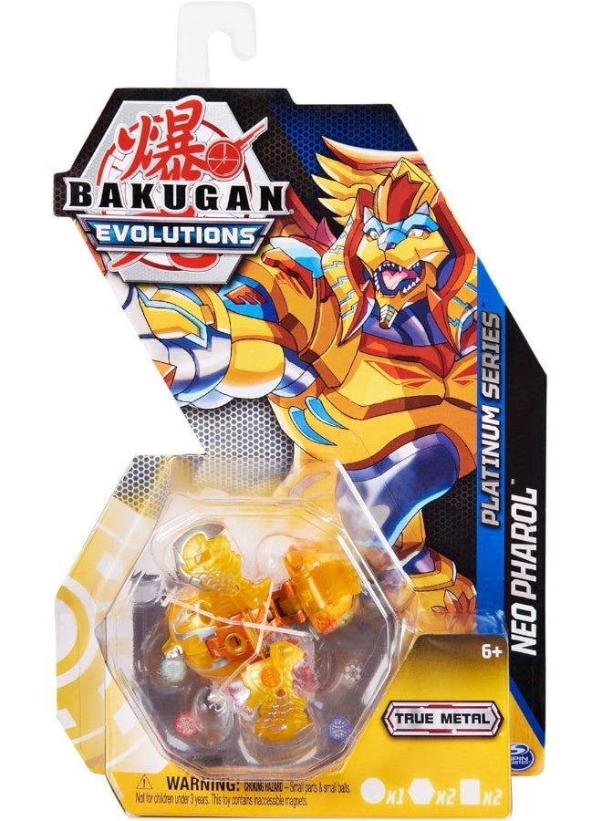 BAKUGAN Bakugan Evolutions 2022 Platinum Series Die-cast Aurelus Neo Pharol  - Image 1