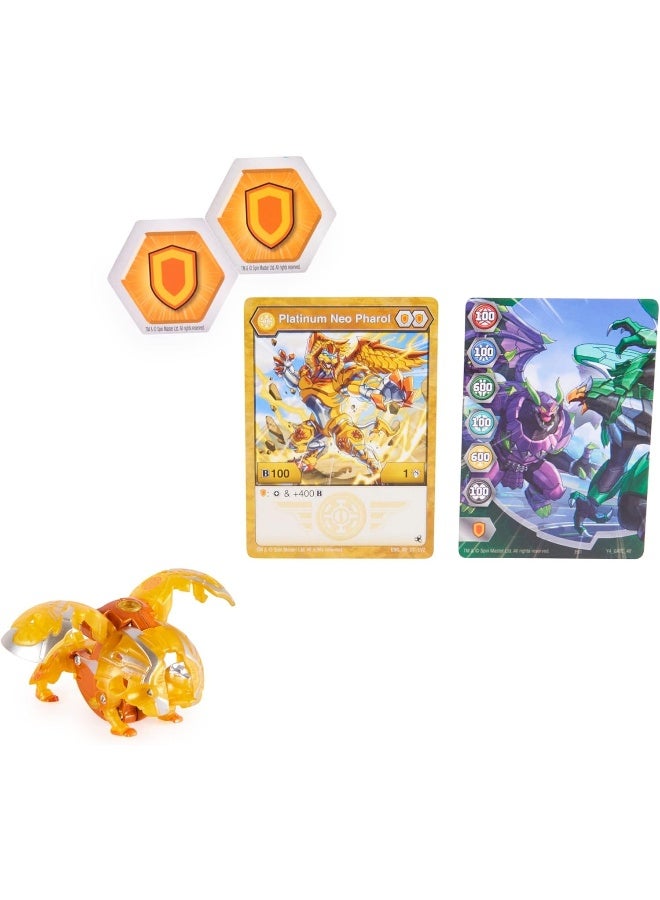 BAKUGAN Bakugan Evolutions 2022 Platinum Series Die-cast Aurelus Neo Pharol  - Image 2